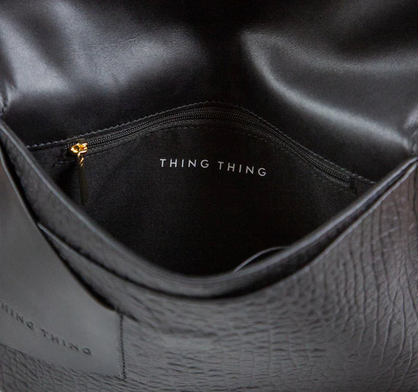 Annastasia Bag-  Black Bubble