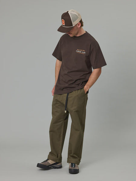 Cracks & Crevasses Sea Tee - Charcoal