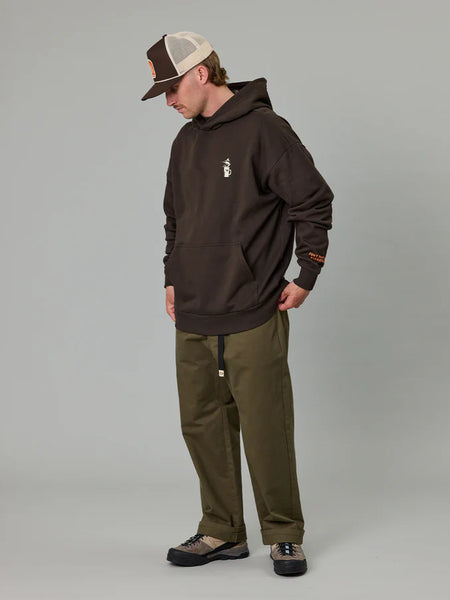 Cracks & Crevasses Sea Tee - Charcoal