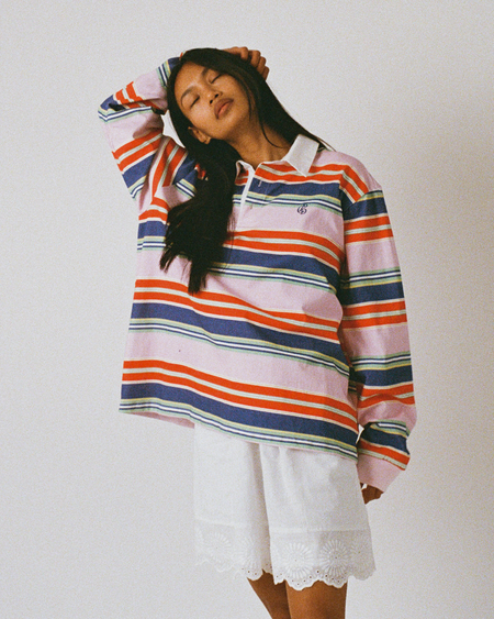 Beach Cottage Shirt - Black/White