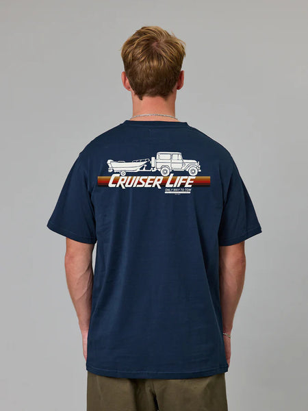 Cruiser Life Sea Tee - Navy
