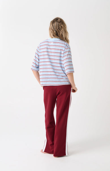 Hallie Tee - Ice Berry Stripe