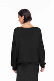 Close Knit Sweater -  Black