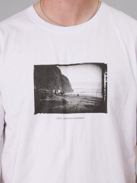 Fishing Lifestyle Sea Tee - White