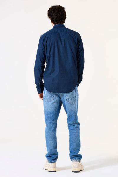 LS Shirt - Deep Blue