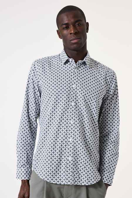 Cracks & Crevasses Sea Tee - Charcoal