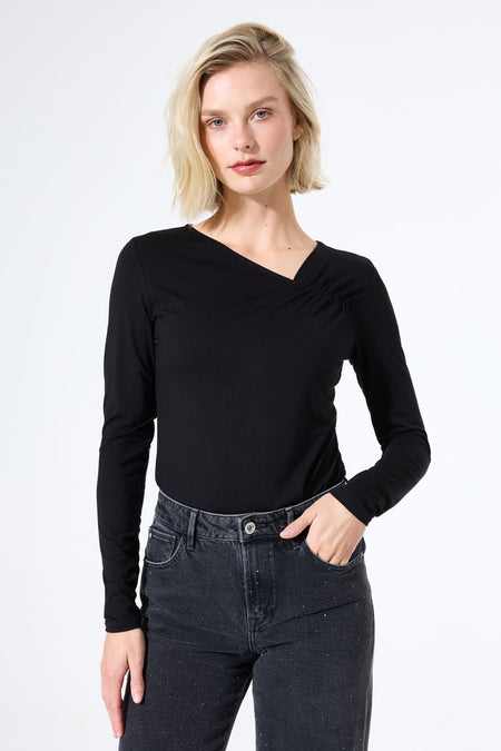 Cracks & Crevasses Sea Tee - Charcoal