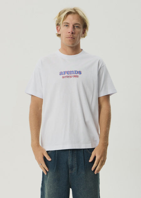 Cracks & Crevasses Sea Tee - Charcoal