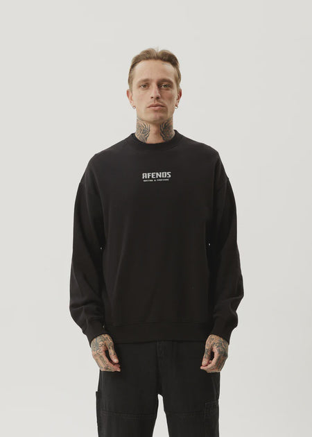 Cracks & Crevasses Sea Tee - Charcoal