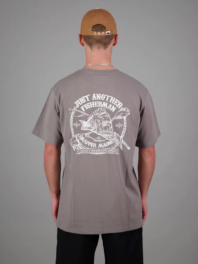 Snapper Madness Tee - Grey