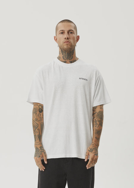 Cracks & Crevasses Sea Tee - Charcoal