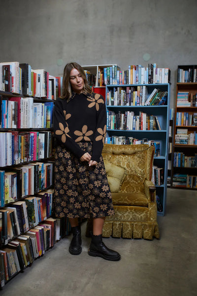Aleah Dress - Winter Petal