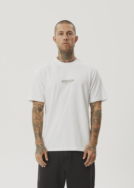 Screwed Retro Fit Tee - Shadow Grey Marle