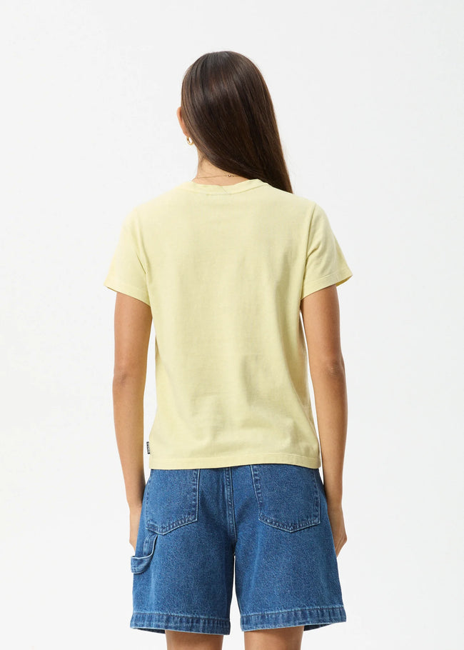 Heidi Regular Tee - Lemongrass