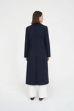 Oscar Coat- Dark Navy