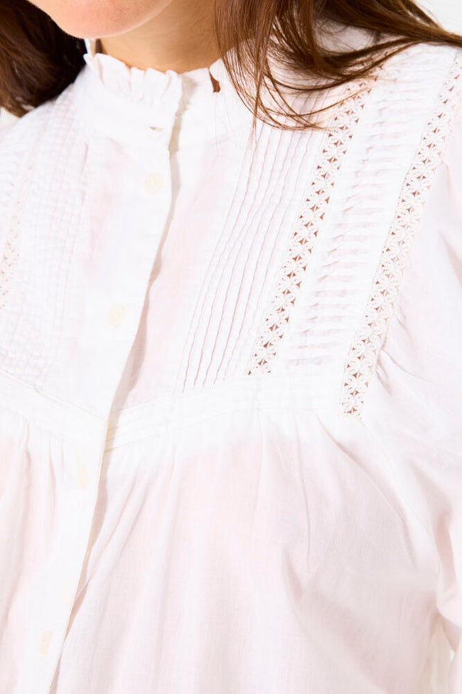 LS Blouse - Off White