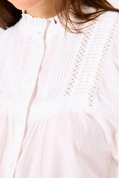 LS Blouse - Off White