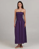 Amanda Maxi Dress -  Deep Purple