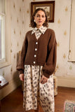 Huddle Cardigan - Chocolate
