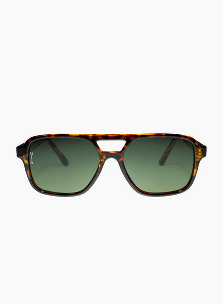 Kiki Sunglasses - Tort/Green