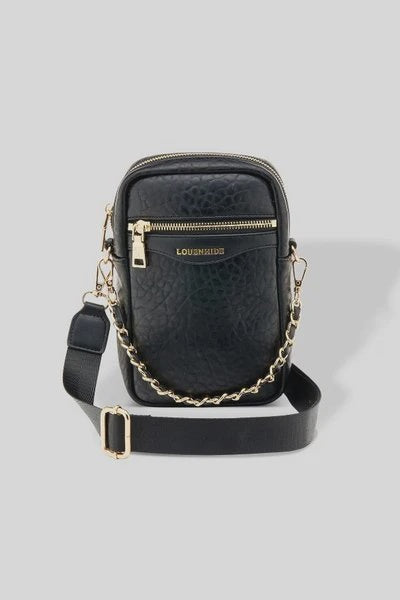 Parker Phone Crossbody Bag - Black  pre order