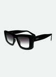 Marsha Sunglasses - Black/Smoke