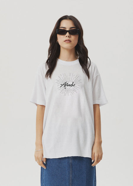 Cracks & Crevasses Sea Tee - Charcoal