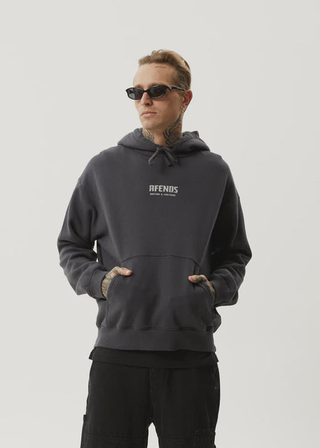 Cracks & Crevasses Sea Tee - Charcoal
