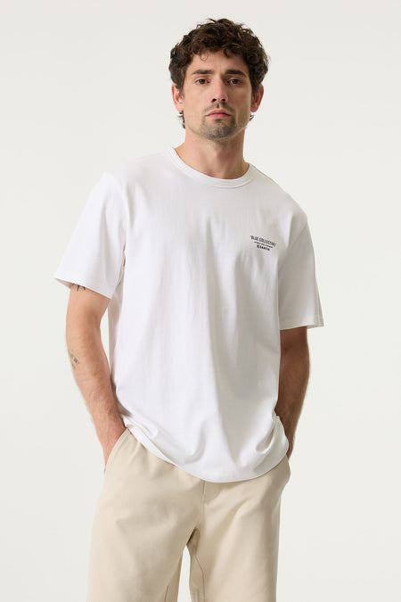 Short Sleeve Knit - Black/Cream