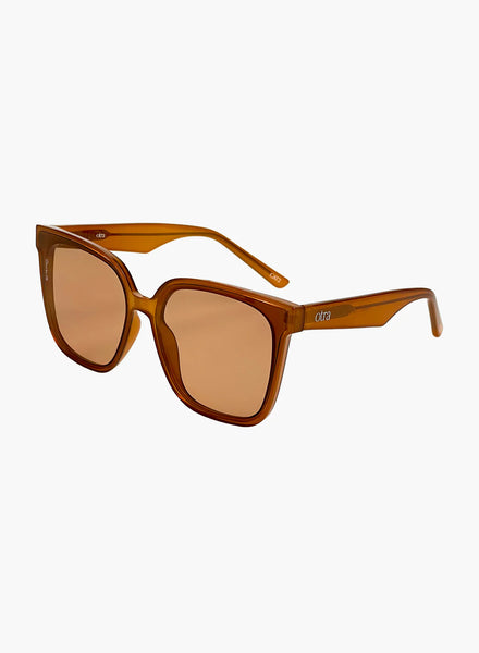 Sweet About Me Sunglasses - Coffee/Light Brown