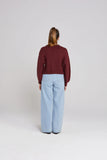 Huddle Cardigan - Winter Rouge