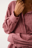 Darby Shirt -  Mulberry Check