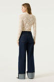 Lace Long Sleeve Top - Ecru