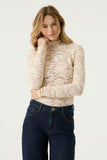 Lace Long Sleeve Top - Ecru