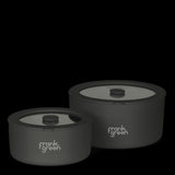 Frank Green Pack Of 2 Stainless Steel Bowls W Lid - Midnight