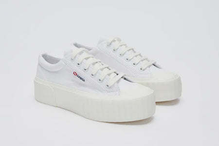 Pearl S Strike Leather - White/Putty