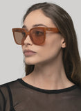 Sweet About Me Sunglasses - Coffee/Light Brown