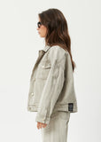 Innie - Unisex Organic Denim Jacket - Faded Cement