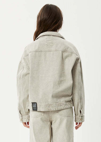 Innie - Unisex Organic Denim Jacket - Faded Cement