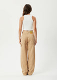 Sleepy Hollow Moss - Hemp Twill Carpenter Pant - Tan