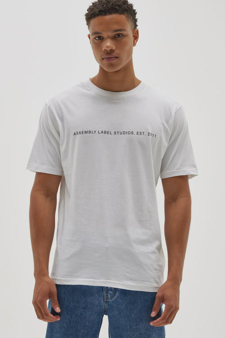 S01001 Men's T-Shirt SS - Off White