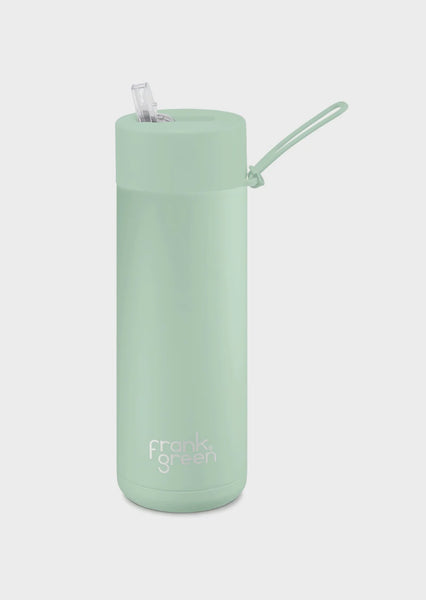 Frank Green Ceramic Reusable Bottle 20oz/595ml - Mint Gelato